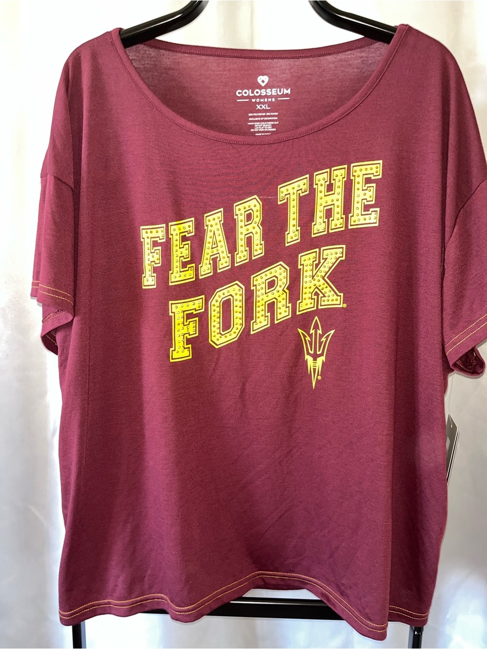 Colosseum Women's ASU Fear the Fork Shirt